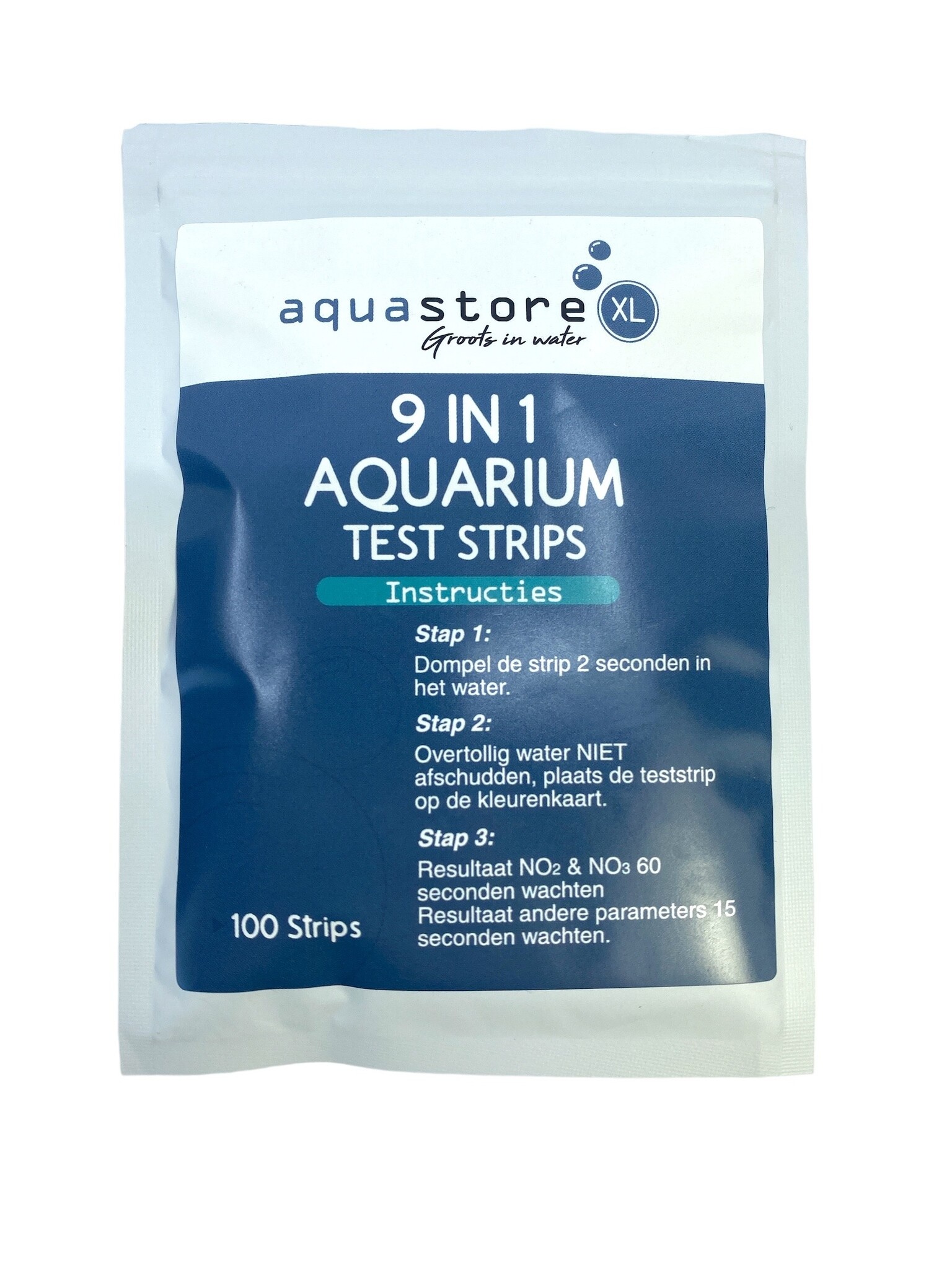 AquastoreXL Teststrips 100x Aquarium  9-in-1   50x Ammonia NH3/NH4