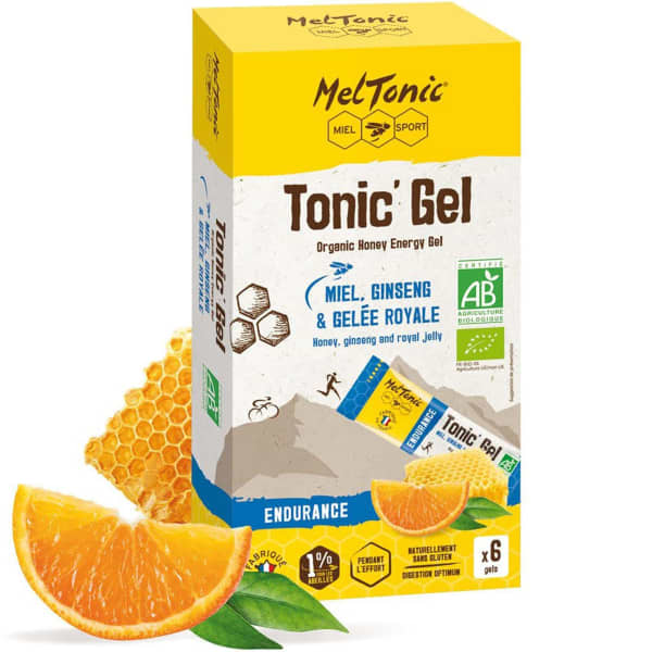 Gels énergétiques MELTONIC TONIC GEL BIO ENDURANCE ETUI