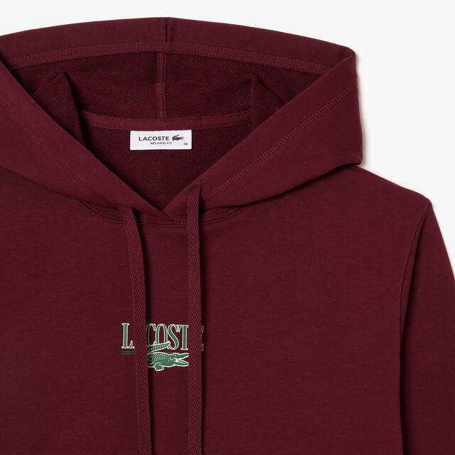 Sweatshirt à capuche Jogger imprimé Lacoste Sweatshirts - Rouge - Lacoste - Femme