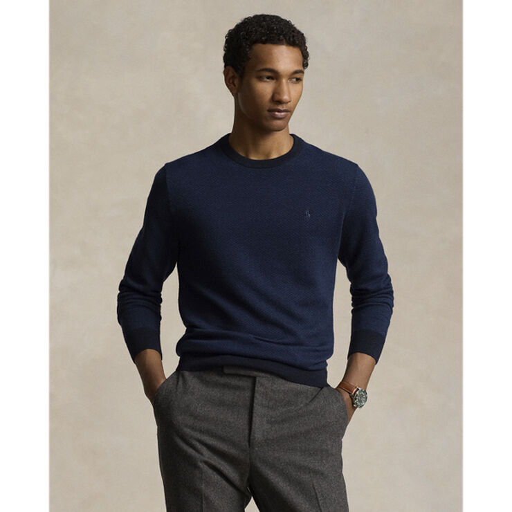 Polo Ralph Lauren 2/30 MERINO WL RWS-LSL-PLO Navy combo