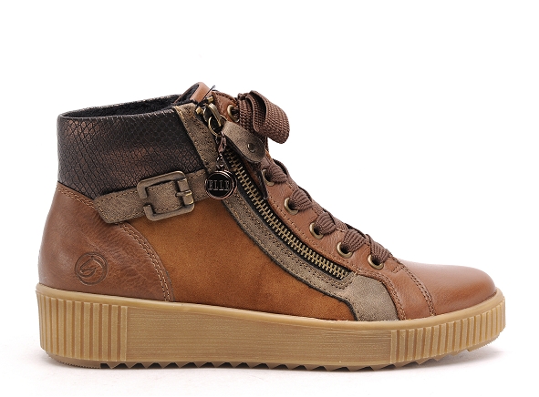 Remonte boots bottine plates femme r7997 marron
