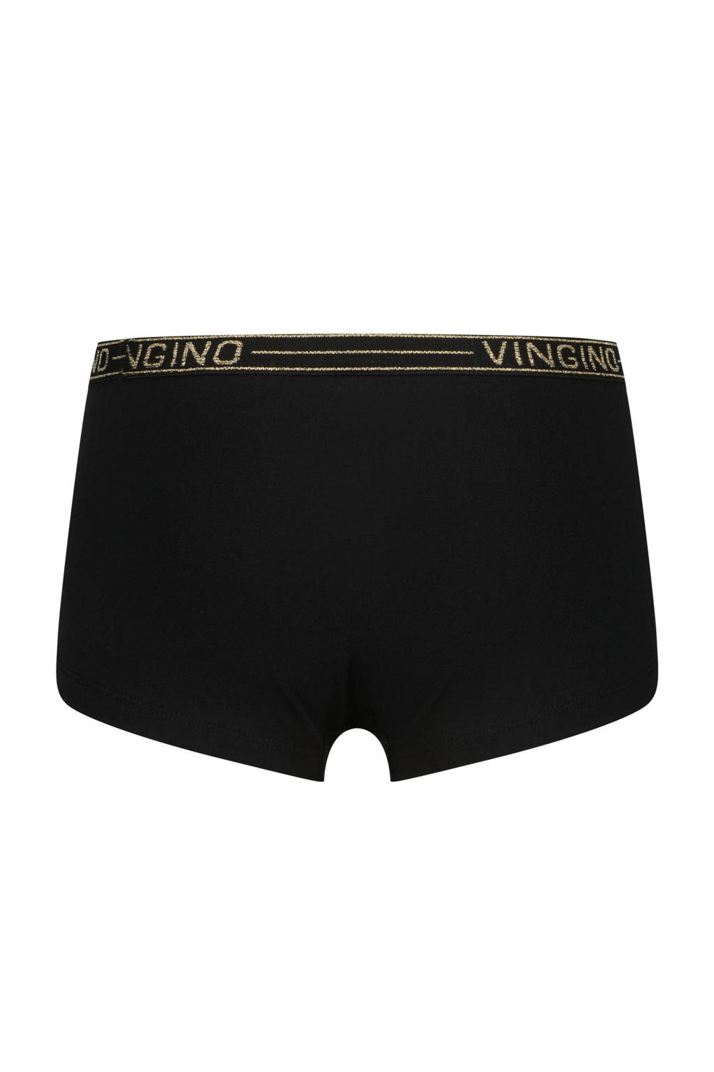 short Fantasy - set van 3 zwart/paars/oranje