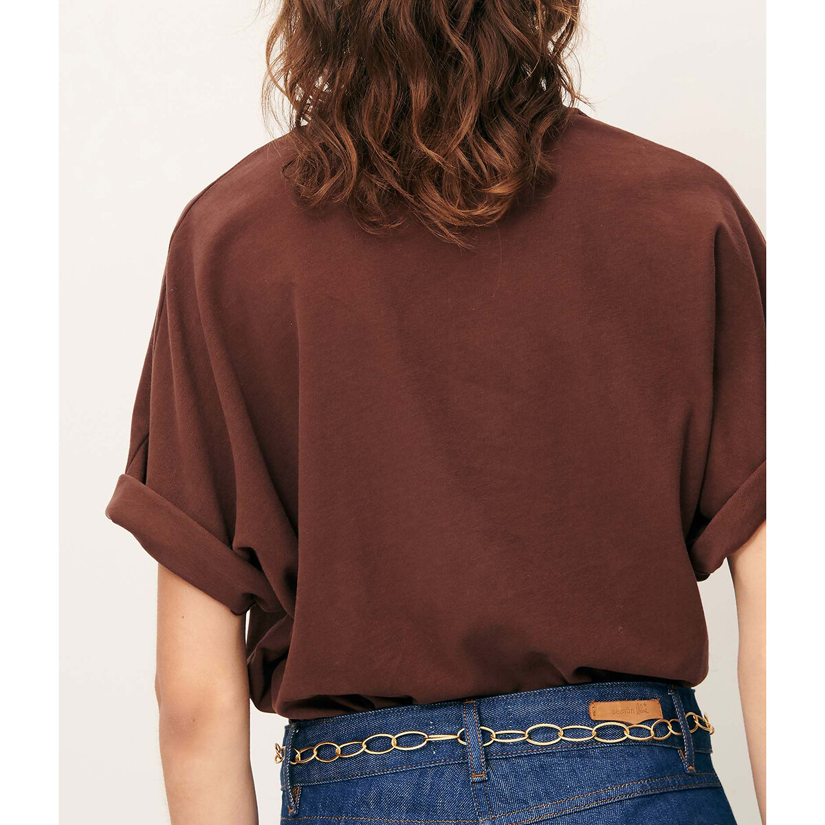 SESSUN<br>Camiseta de manga curta com fechamento por botões, RODNEY