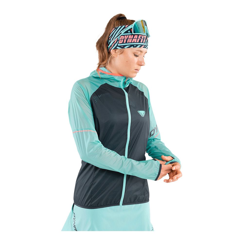 Dynafit ALPINE WIND - Veste Femme marine blue blueberry