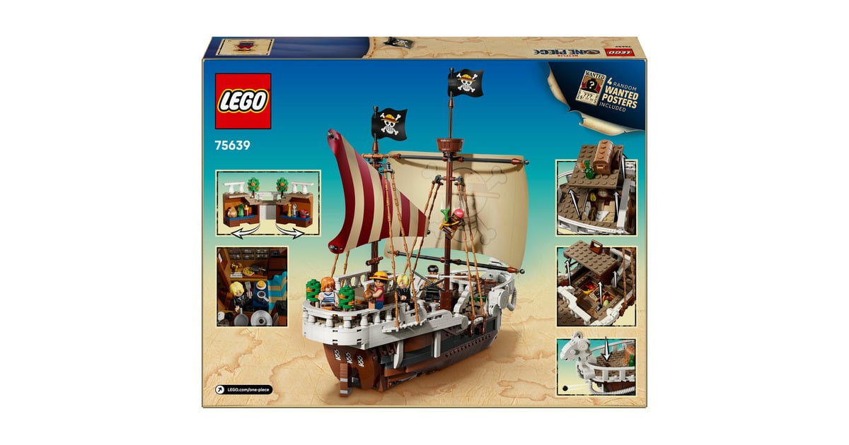LEGOOne Piece - Het piratenschip Going Merry Constructiespeelgoed  (75639)