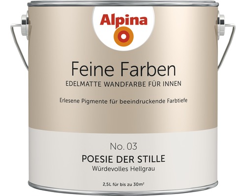 Alpina Fine Colors conserveermiddelvrij Poetry of Silence 2,5 L
