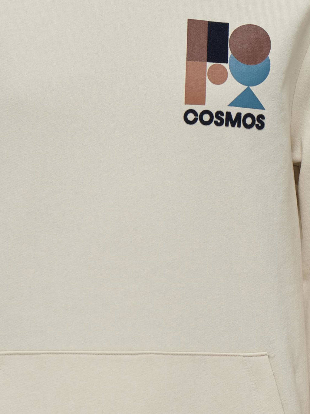 ONLY hoodie KOBMORGAN met backprint offwhite