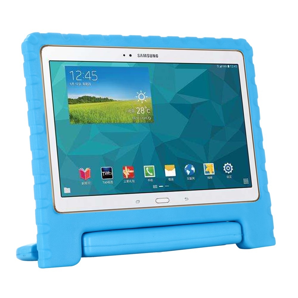 Samsung Galaxy Tab S6 Stossfeste Schaumstoff Schutz Hülle   Griff für Kinder - Blau