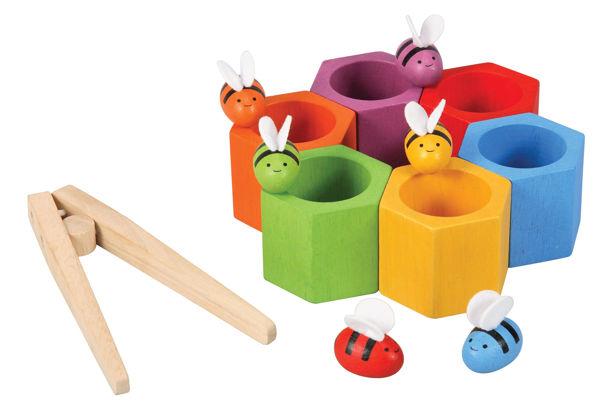 PlanToys Geschicklichkeitsspiel Bienenwaben