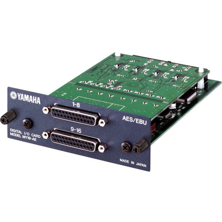 Yamaha MY16AE 16 kanaals AES/EBU interface kaart