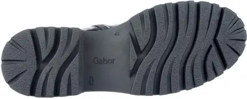 51.761.97 Gabor zwart lak - maat 9.5 veterboot zwart lak - maat 9.5 Calandschoen
