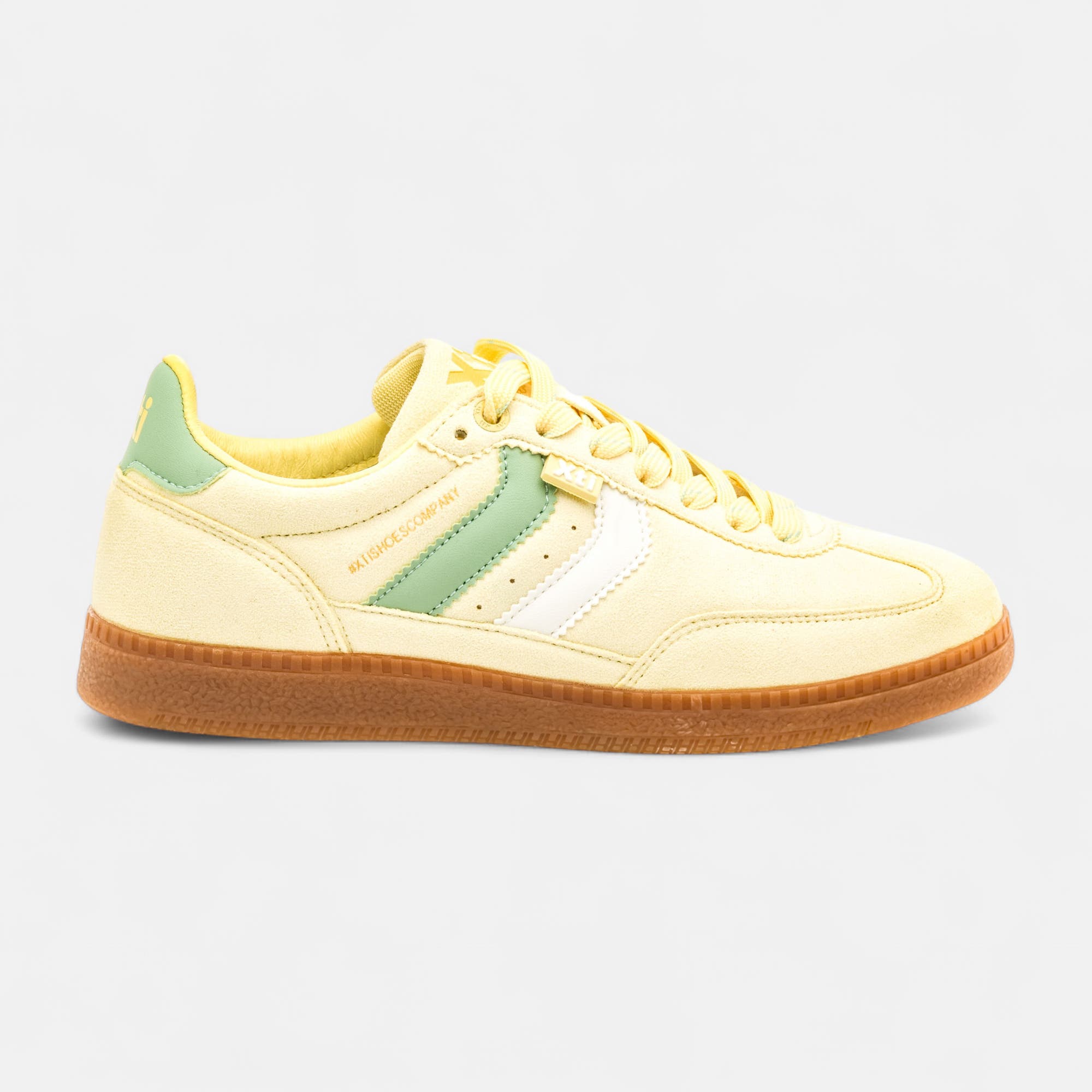 Baskets basses Femme jaune