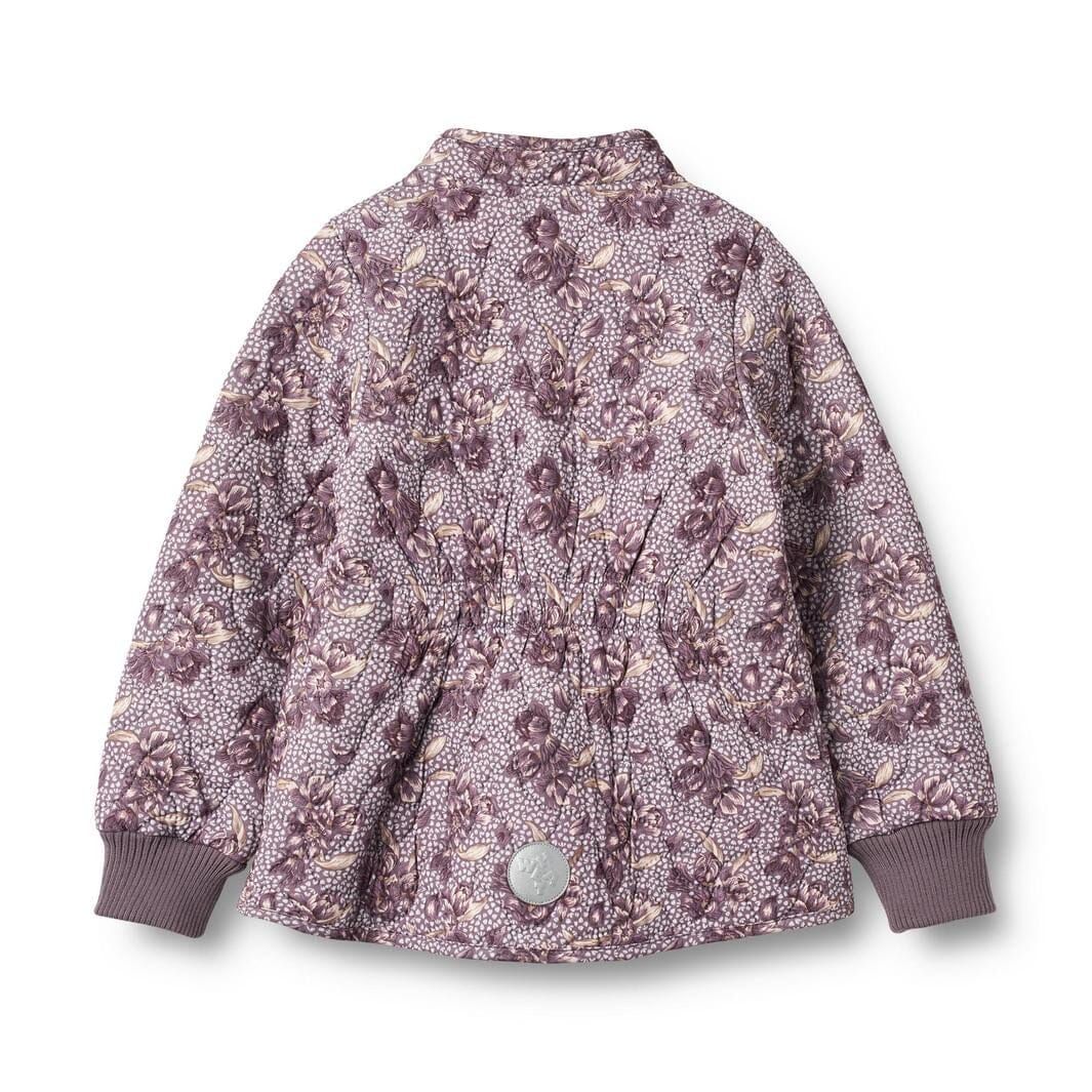 Wheat Thermo Jacket Thilde 1156 lilac tulips