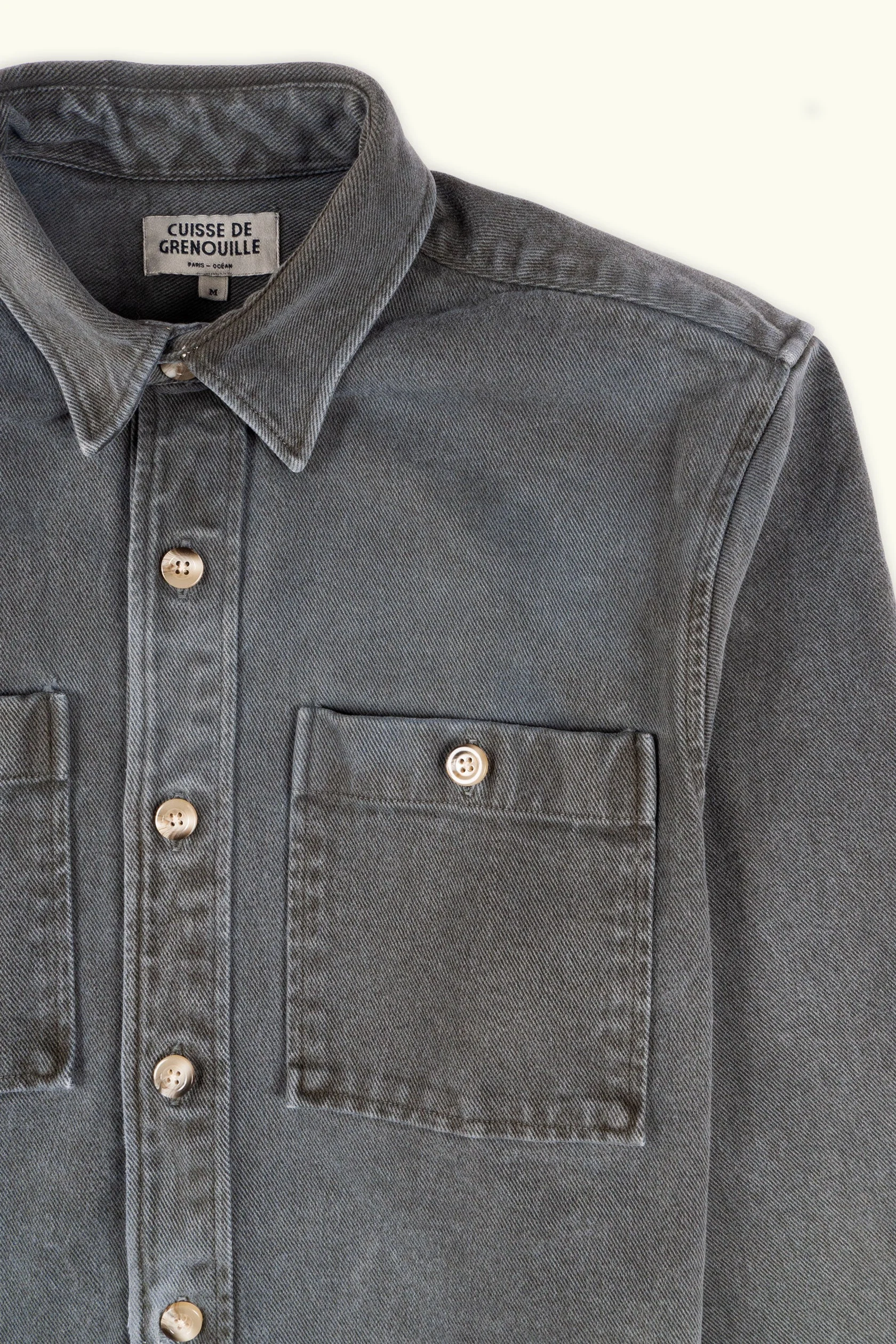 Surchemise twill | Gris
