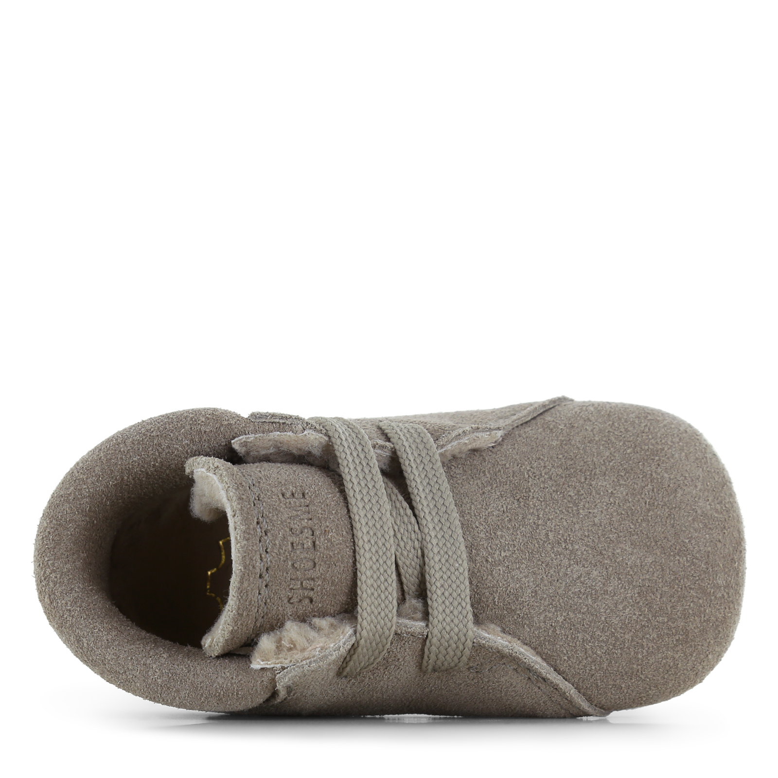 Shoesme taupe BABY-PROOF® schoentje Suède | Sale