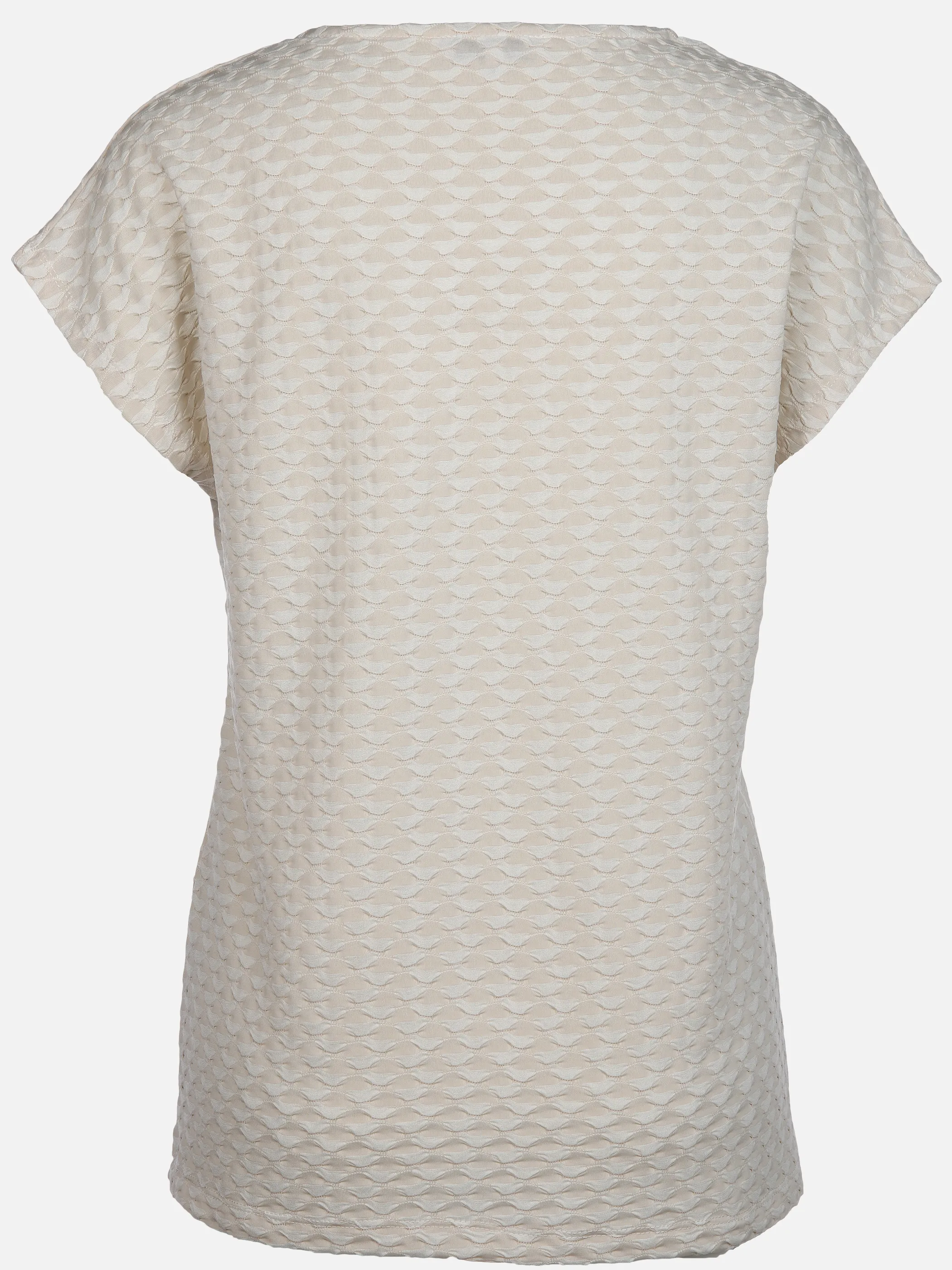 Damen Strukturshirt zweifarbig