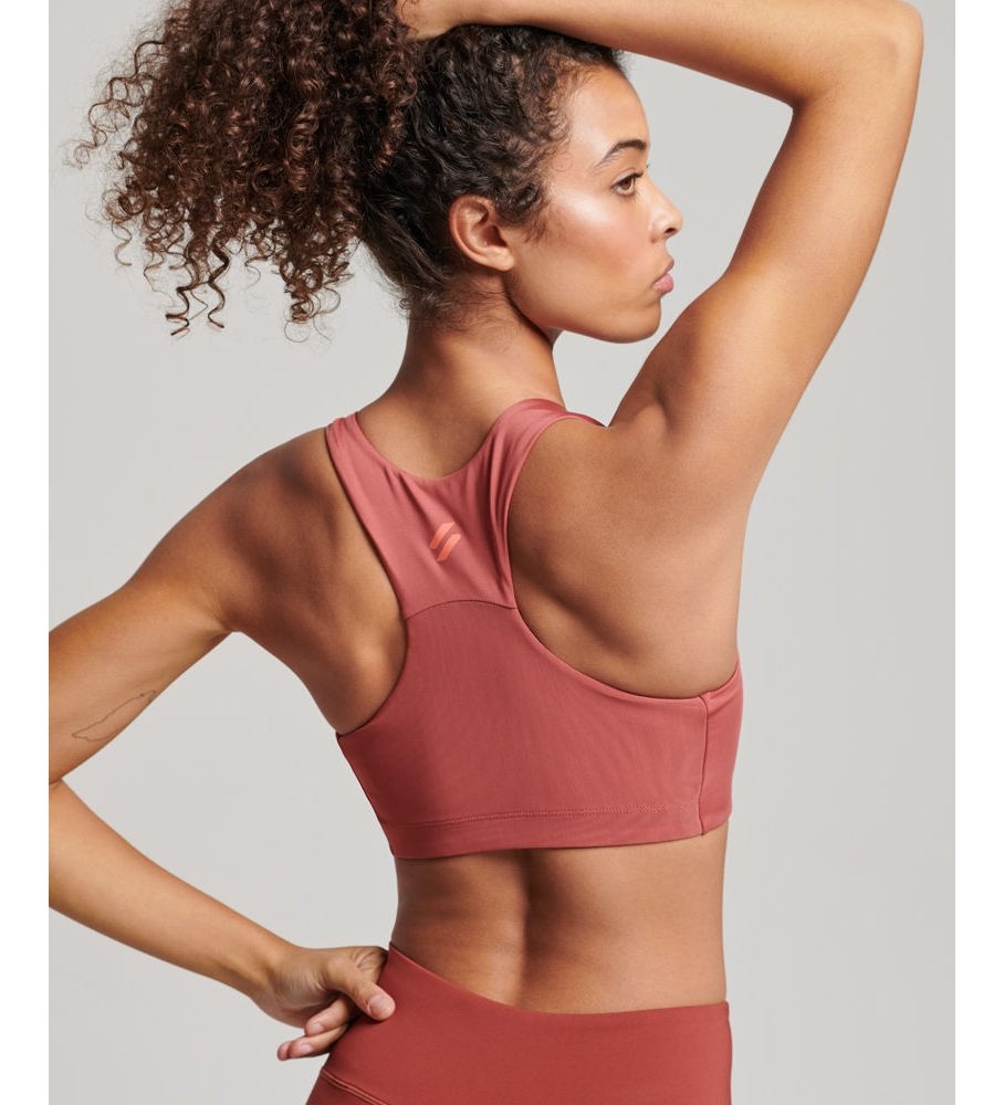 Sutiã Superdry Core Active, vermelho