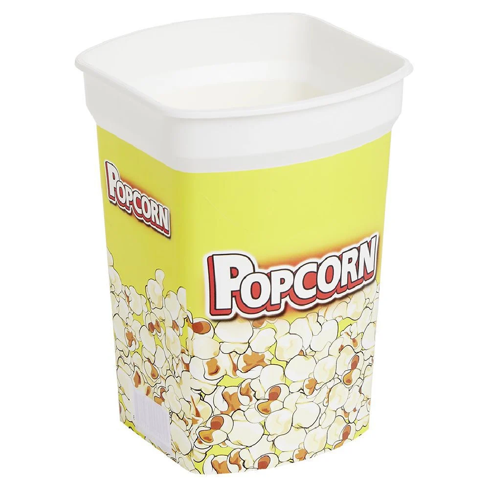 Boîte à pop corn 2L - 13,4x13,4xH18,4cm