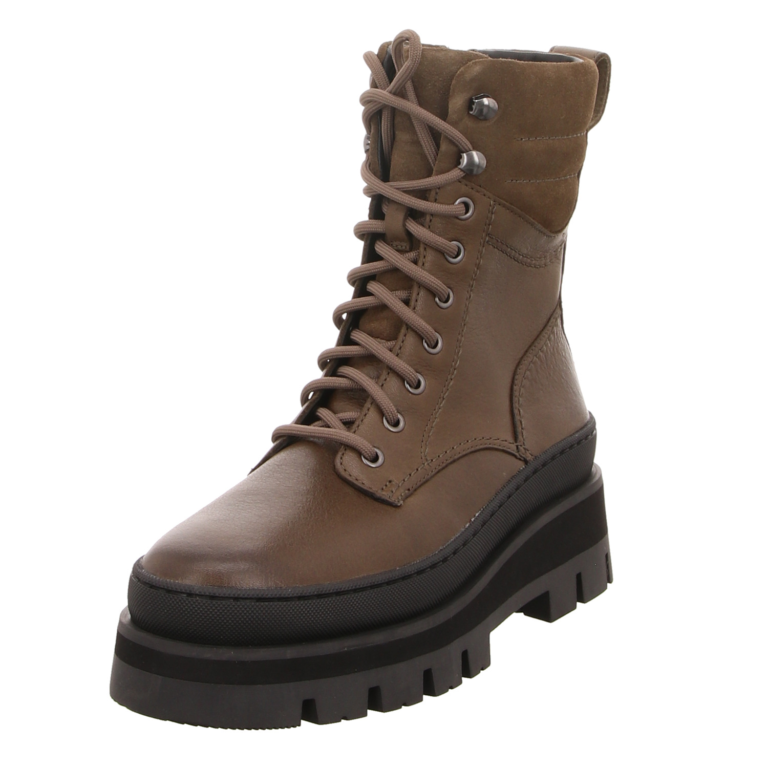 Clarks Schnürstiefel grün