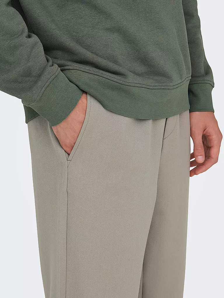 ONLY & SONS Chino Loose Fit ONSSINUS  hellgrau