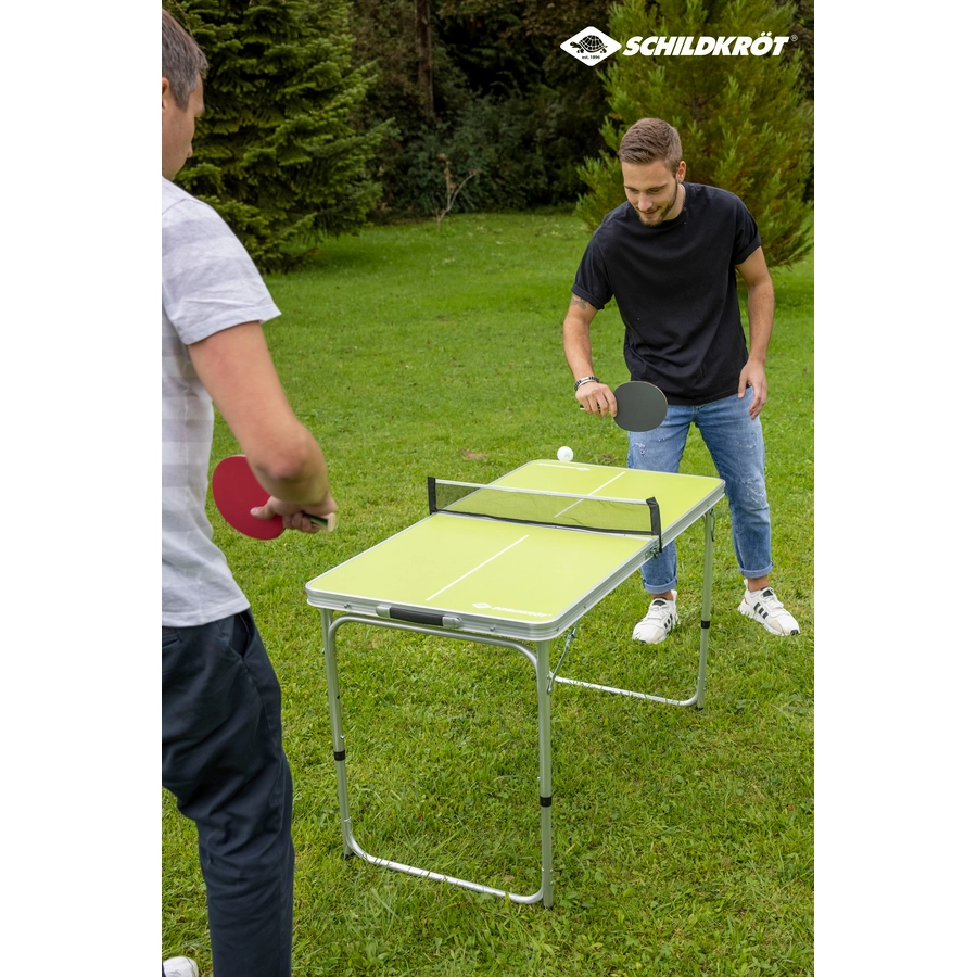 SCHILDKRÖT® Tragbarer Midi Tischtennistisch