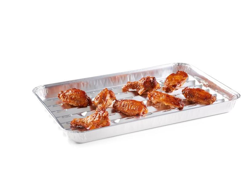 Dangrill Grillschale 5 Stück Folientablett