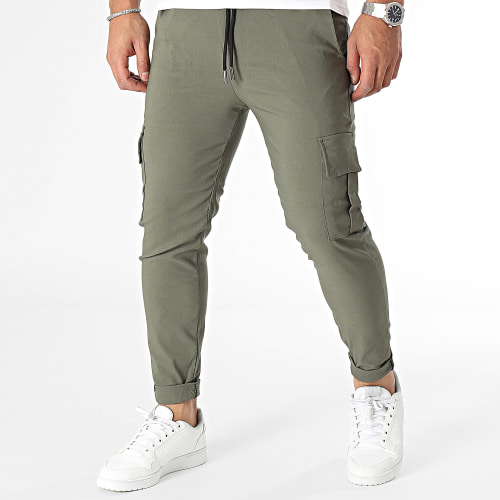 Pantalon Cargo Vert Kaki