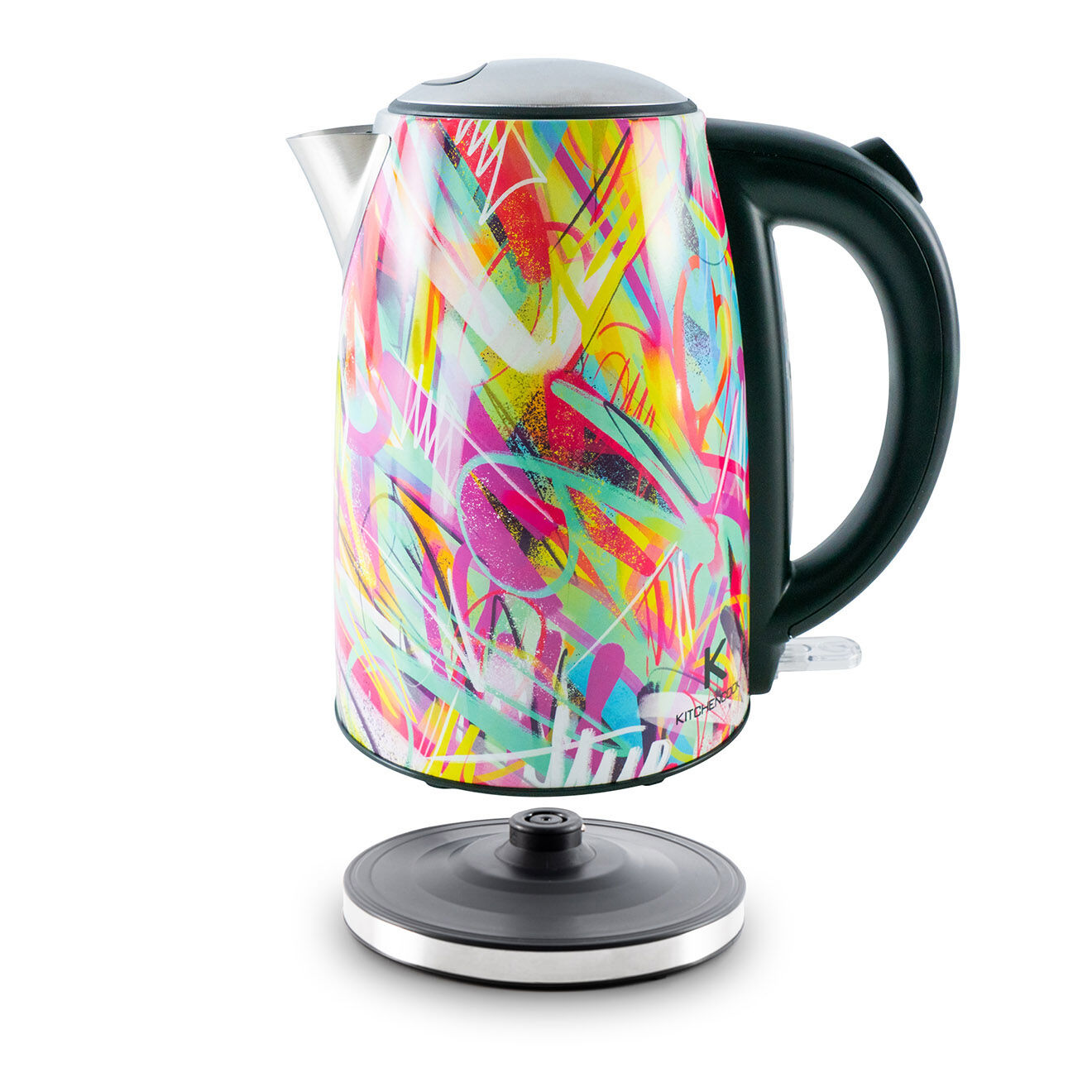 Kitchencook Bouilloire électrique chill multicolore