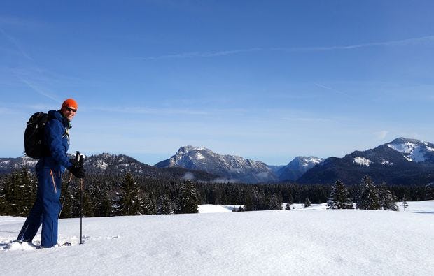 Schneeschuhwanderung in Chiemgauer Alpen als Geschenk