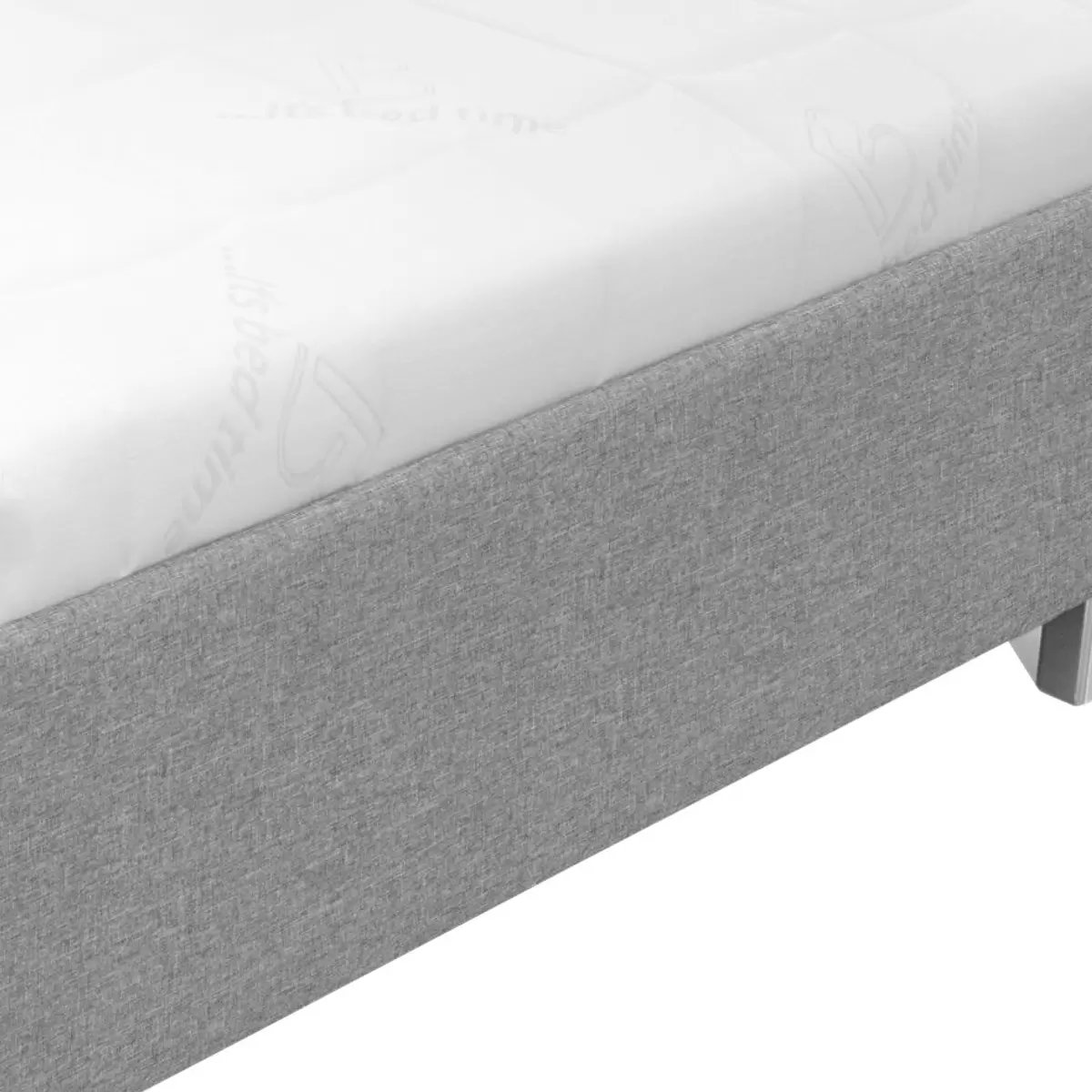 Polsterbett Stilo 120x200 Grau