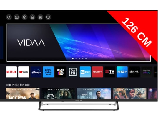 SMART TECH - TV QLED 4K 126 cm 50QV01V