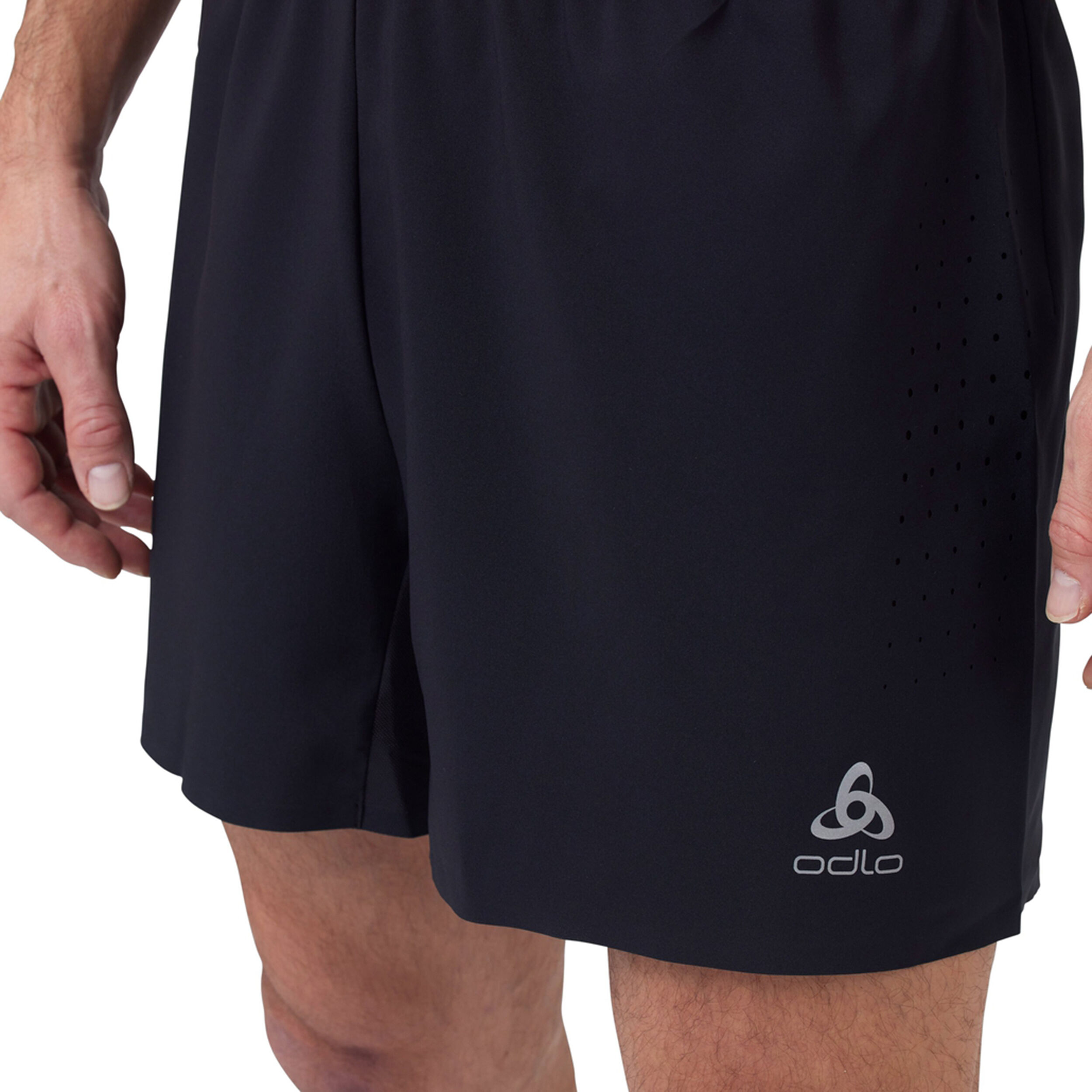 Odlo 5in Shorts Hommes - Noir