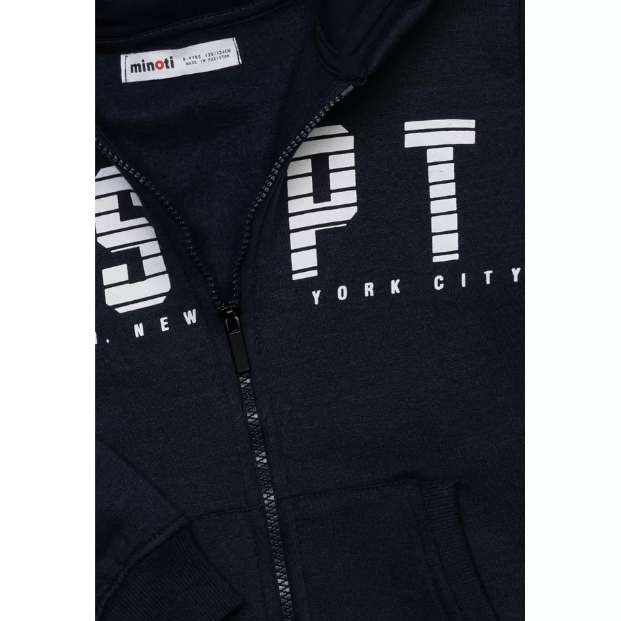 MINOTI Sweatjacke Dunkelblau