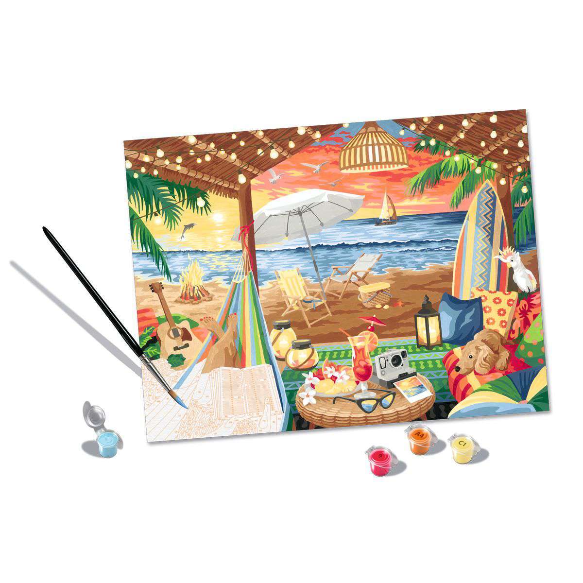Ravensburger Spiel Gemütliche Strandhütte