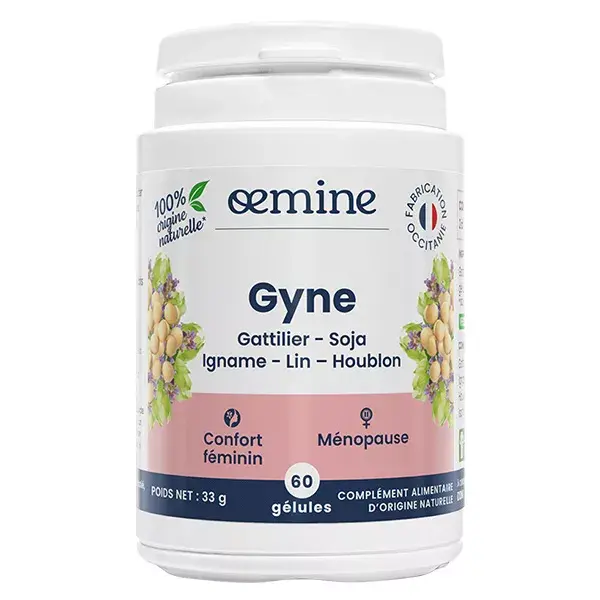 Oemine Gyne Conforto Feminino e Menopausa 60 cápsulas