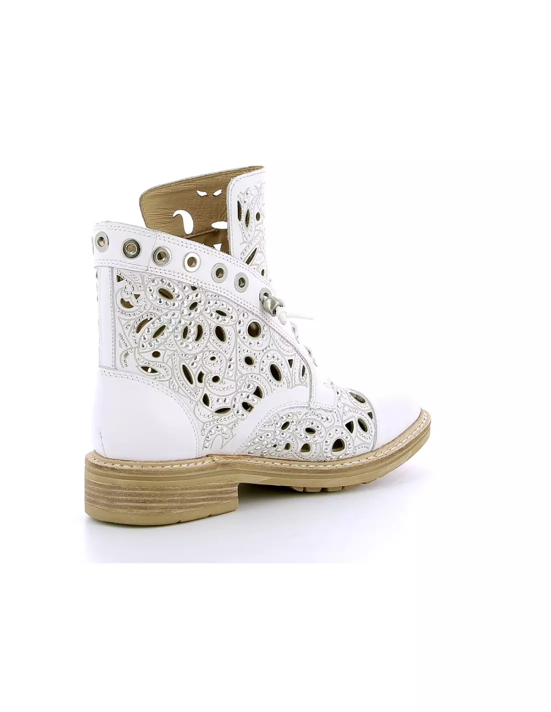 ALMA EN PENA ALMARCHE - Boots & bottines Blanc