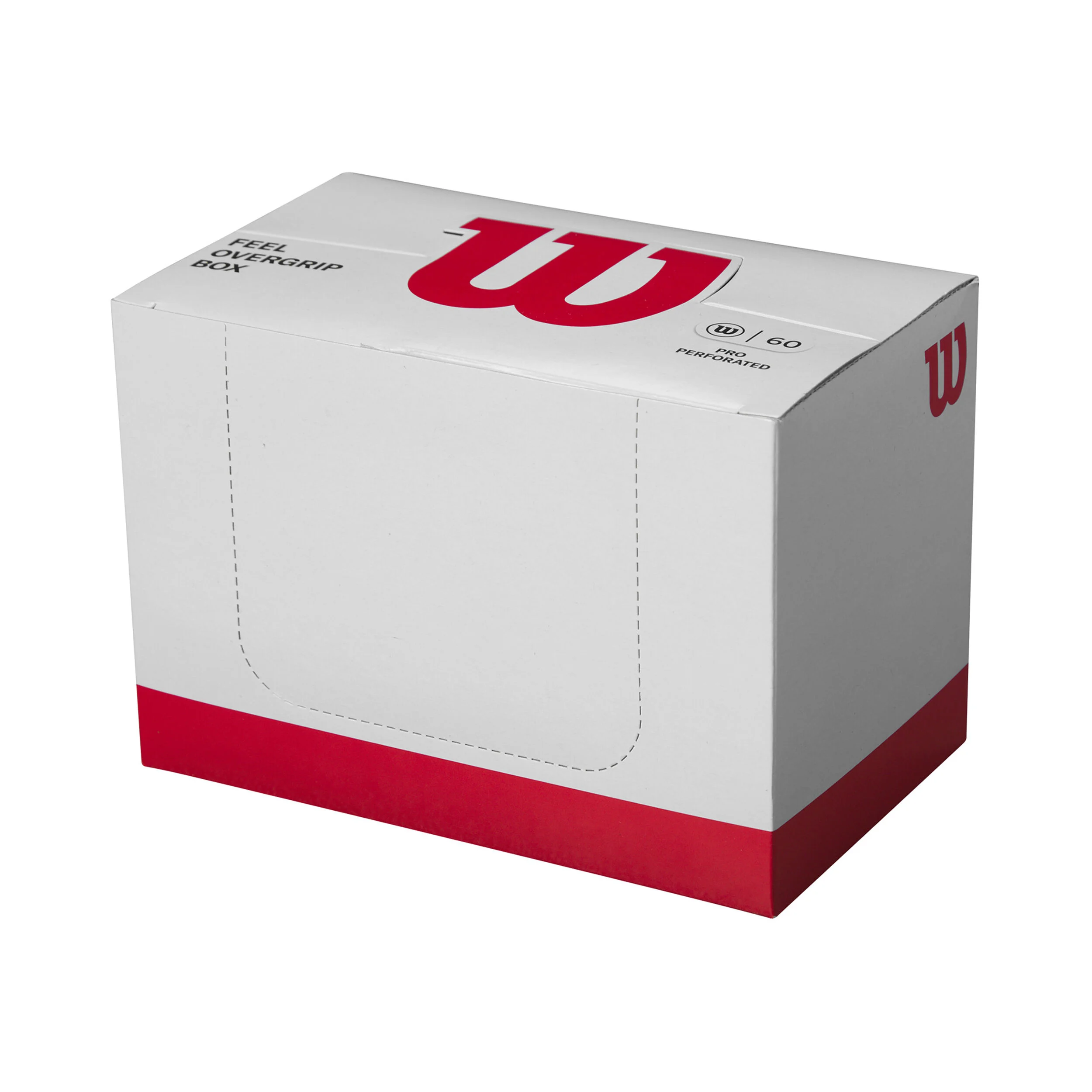 Wilson Pro Overgrip Perforated Pack De 60 - Blanc