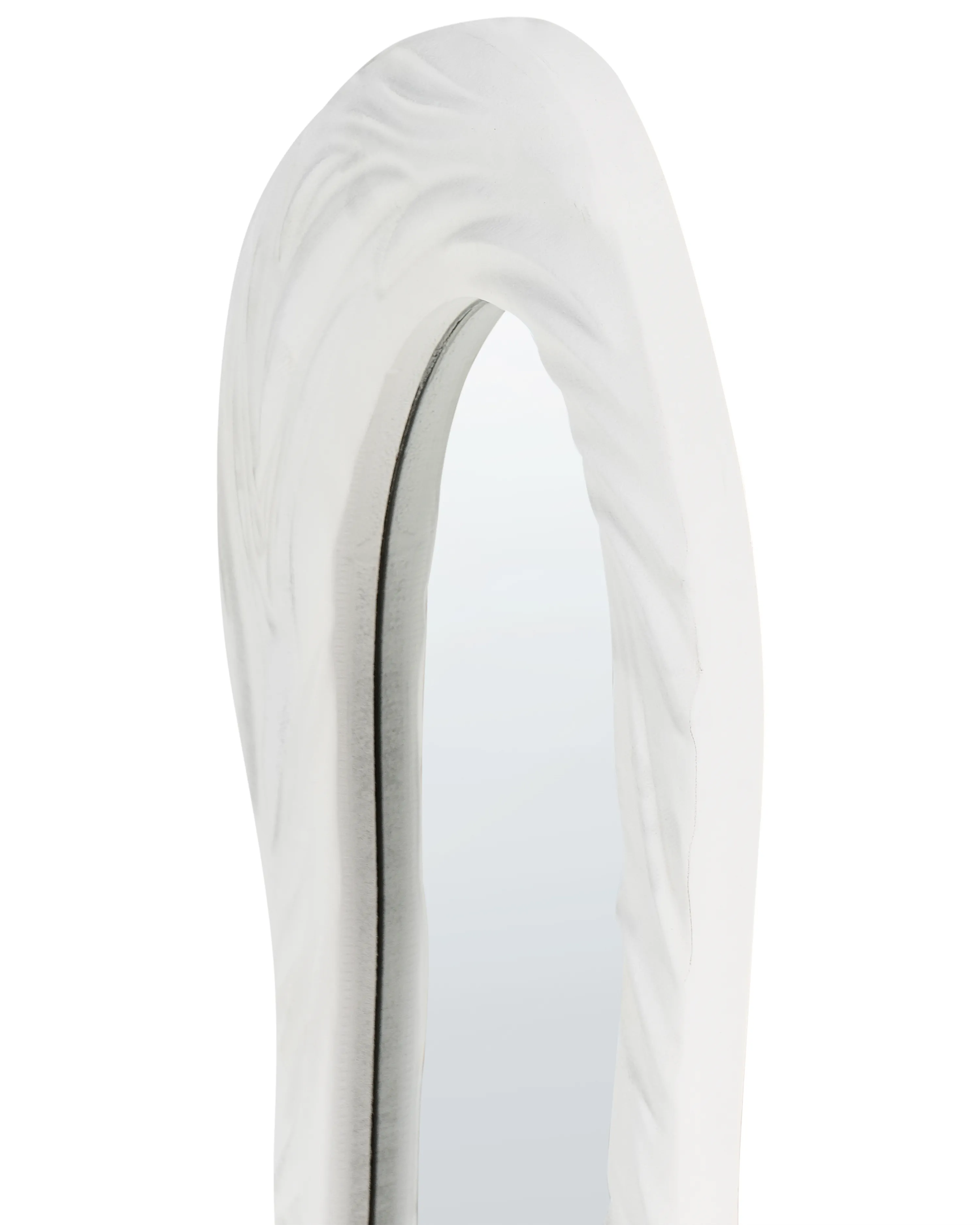 Wandspiegel GUICLAN 61 cm 83 cm Wit