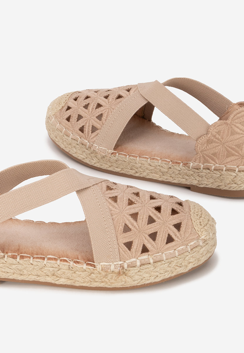 Espadrilles femme kaki Feliania