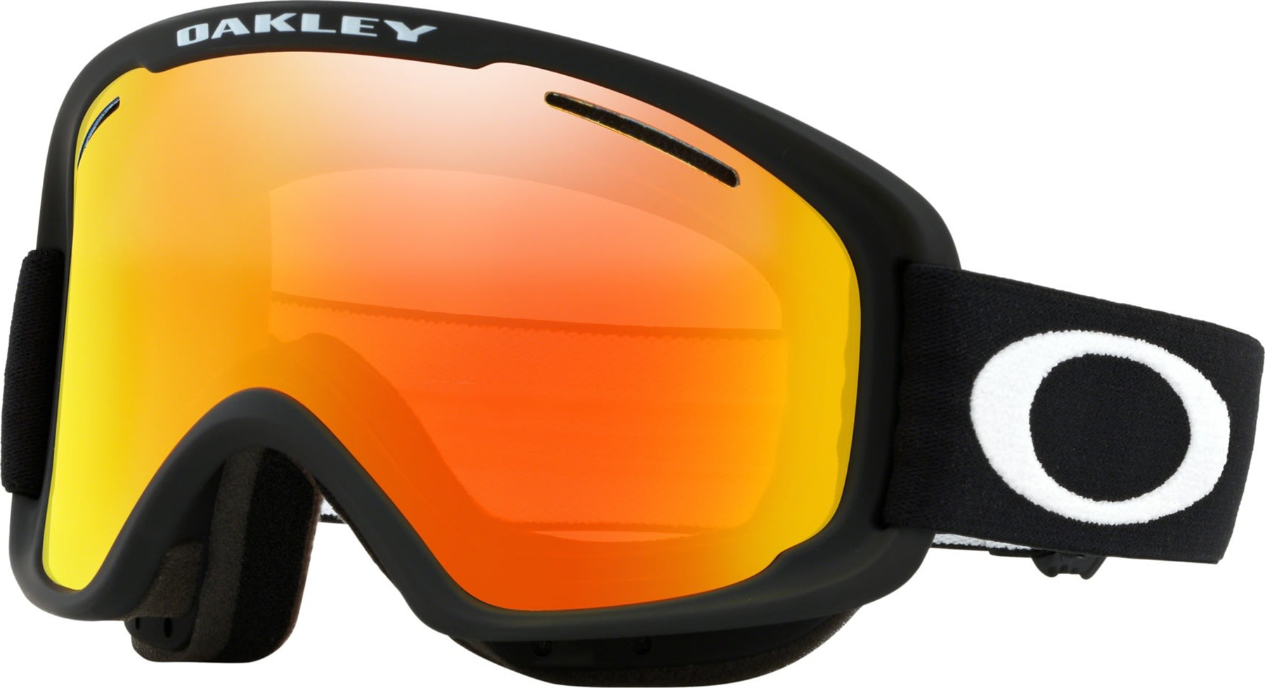 O Frame 2.0 PRO M 01/Matte Black w/Fire Iridium & Persimmon