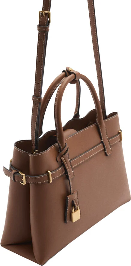 MANGO BAG M-- HARVEY Medium brown
