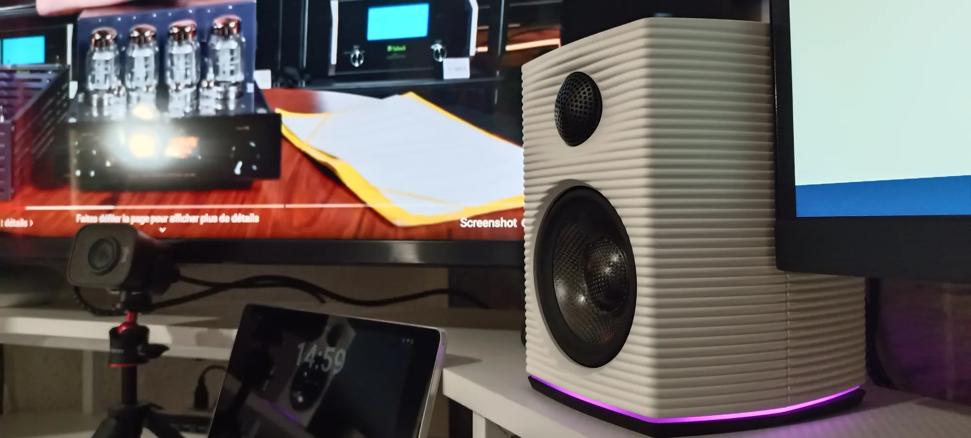 FiiO SP3 Blanc Enceintes PC