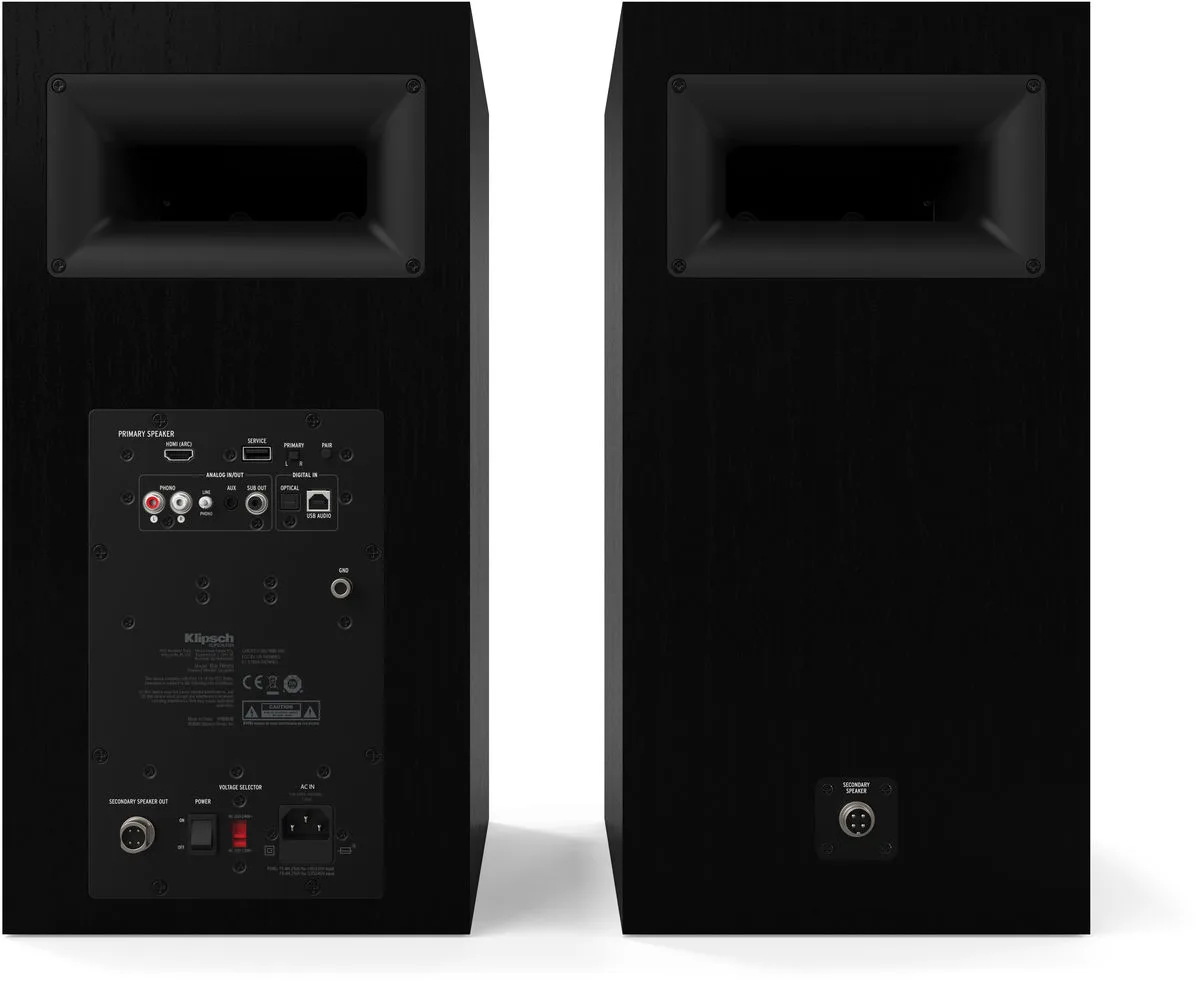 Klipsch The Nines Noir mat Enceintes sans fil hi-fi