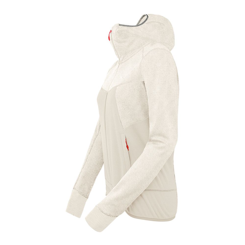 Salewa PUEZ HYBRID - Sweat Femme oatmeal melange
