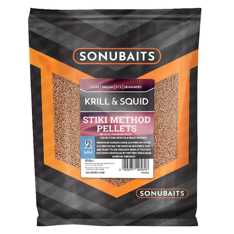 Pellets Sonubaits Stiki Krill & Squid Method