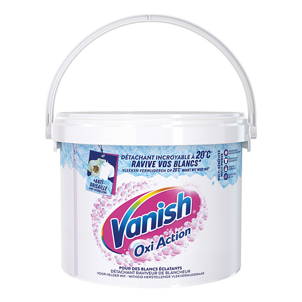 Détachant Vanish Oxy Action blanc 2,7 kg