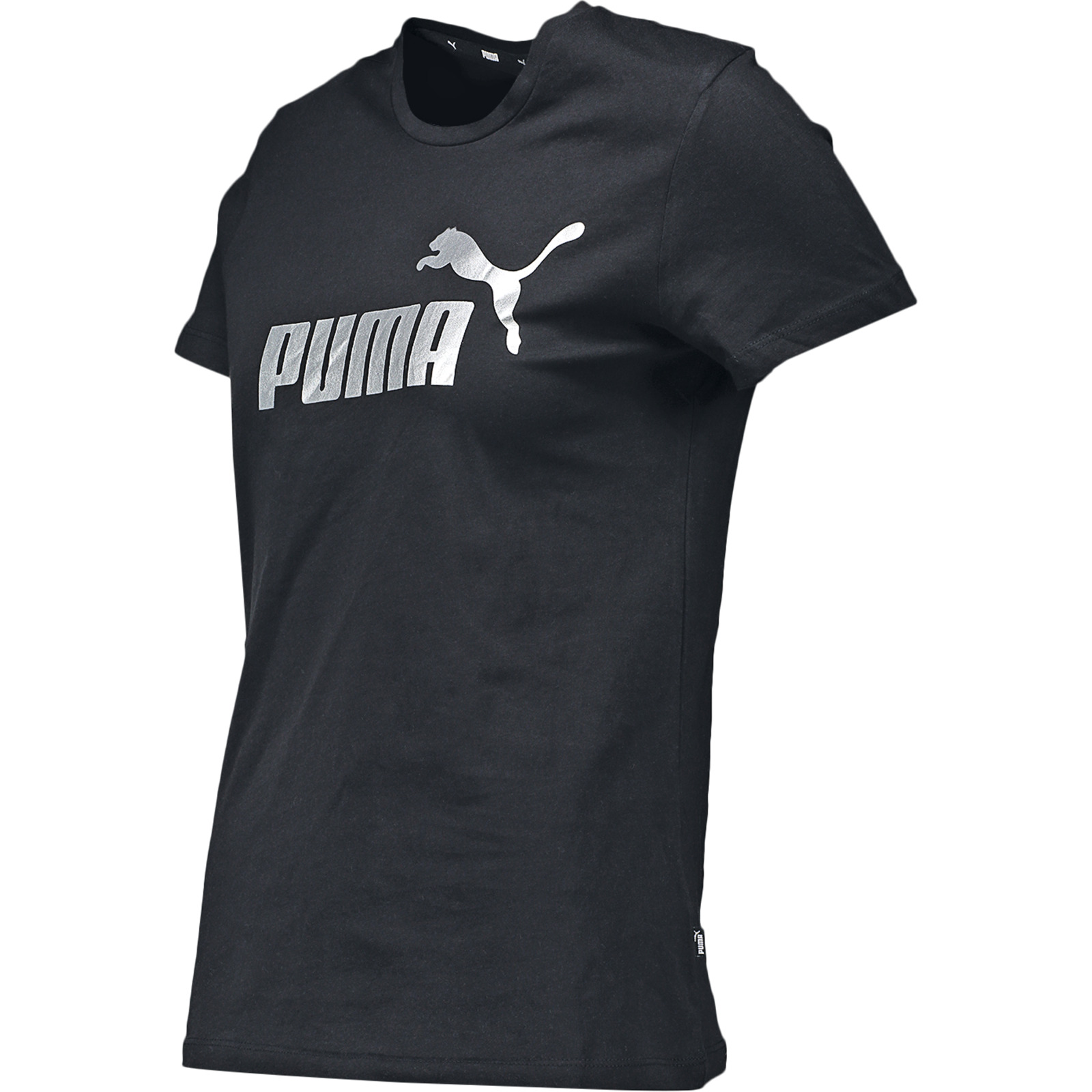 Puma Ess Metal Logo Tee Da, mint, L