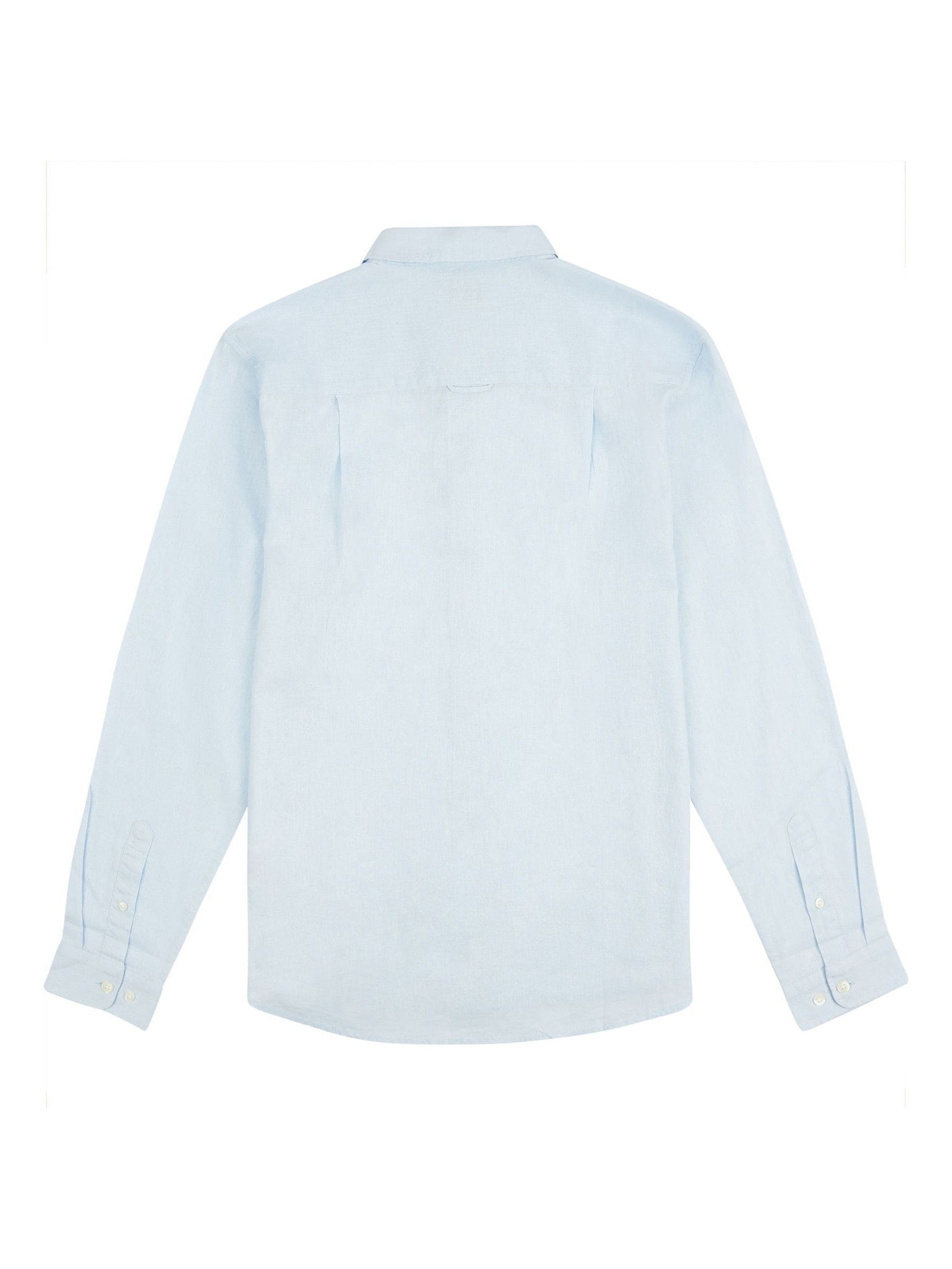 Blauw - U.S. Polo Assn. Stretch Cotton Mens Poplin Shirt