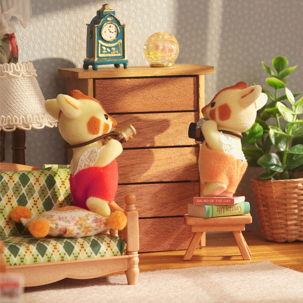 Sylvanian Families Highbranch Giraffenfamilie