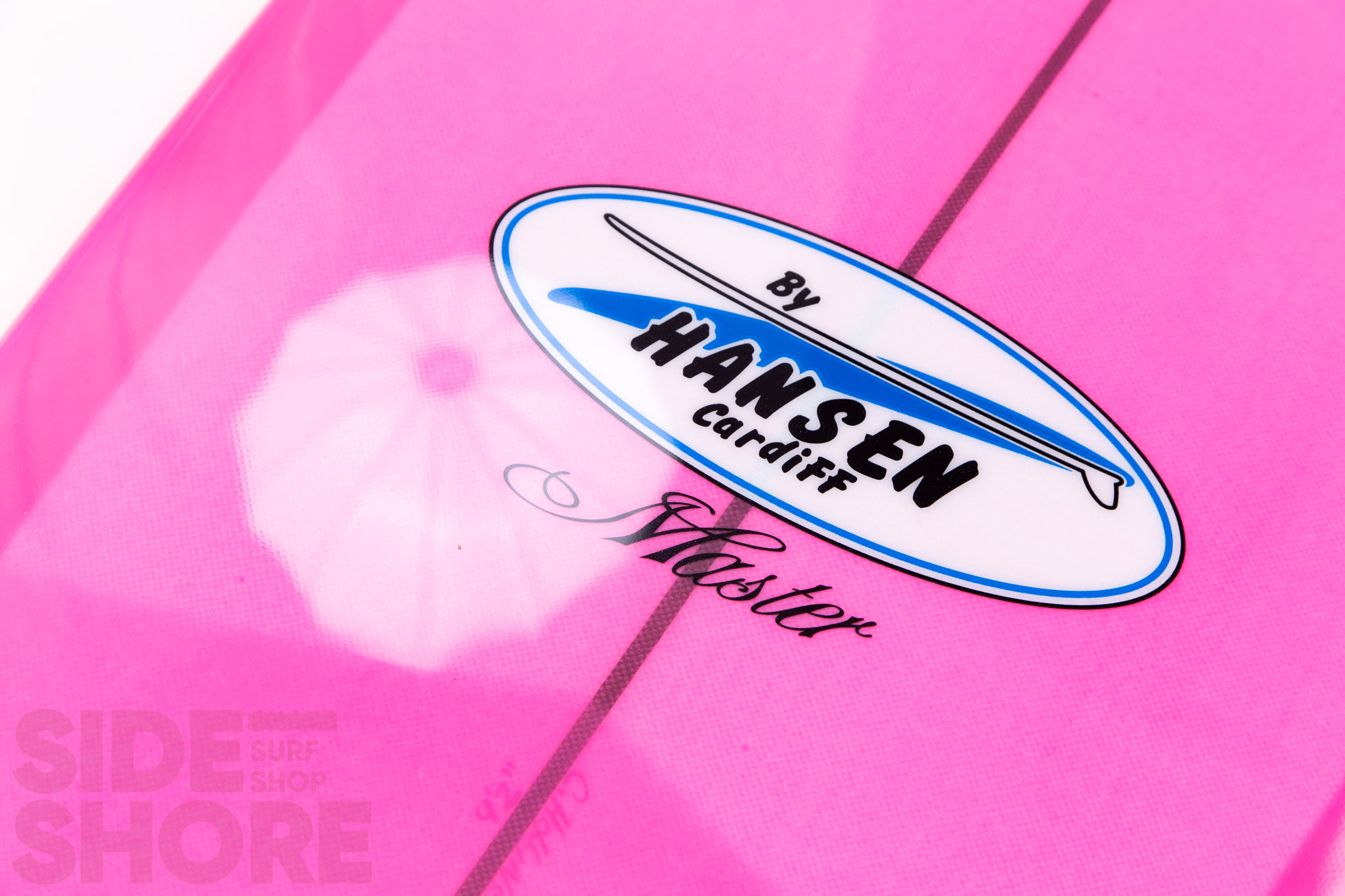 Hansen Surfboards Master - Tint Pink   Polish - 9'2 x 22 1/2
